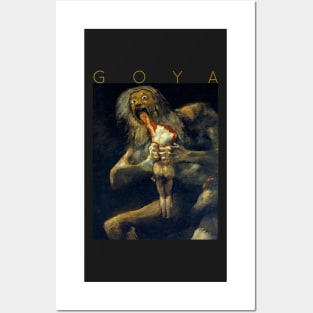 Francisco Goya - Saturn Devouring His Son Posters and Art